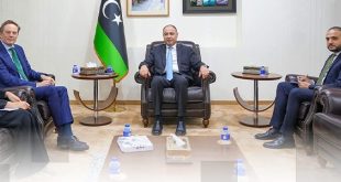 ليبيا وهولندا تبحثان تعزيز العلاقات واستئناف عمل السفارة الهولندية  