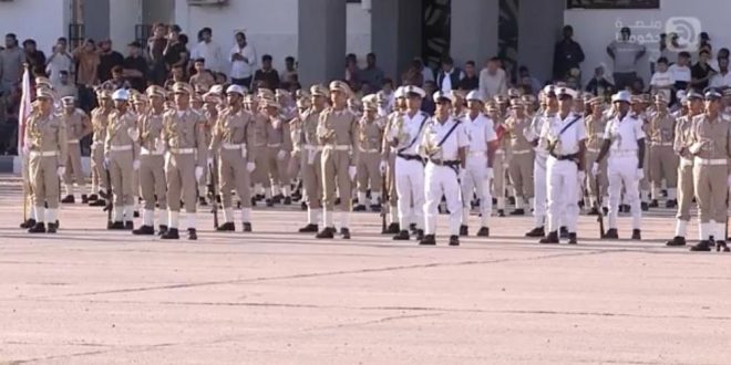 تخريج دفعة جديدة من الكليات العسكرية في احتفالات الذكرى الـ85 للجيش الليبي