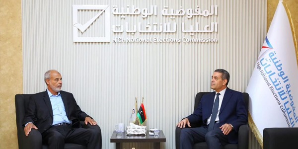 مفوضية الانتخابات والهيئة التأسيسية تبحثان المسار الدستوري الليبي