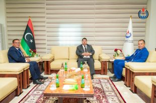 المؤسسة الوطنية للنفط تبحث مع شركة "SLB" توسيع خدماتها وتدريب الكوادر الوطنية