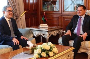 الدبيبة يبحث مع القائم بالأعمال الأمريكي تسريع العملية السياسية