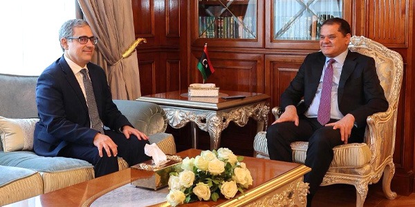 الدبيبة يبحث مع القائم بالأعمال الأمريكي تسريع العملية السياسية