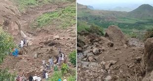 انهيار أرضي يدمر قرية كاملة في السودان