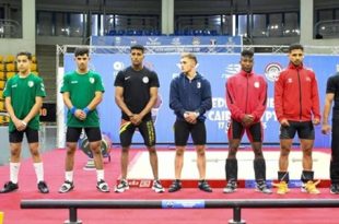 البرونز للمنتخب الليبي في بطولة حوض المتوسط لرفع الأثقال