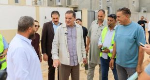 الدبيبة يتفقد مشروع الملايطة الإسكاني بمصراتة