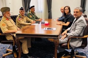 البعثة الأممية تناقش مع لجنة 5+5 تثبيت وقف إطلاق النار