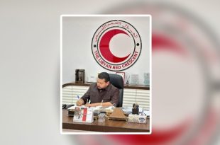 الأمين العام للهلال الأحمر الليبي يشيد بتضحيات فرق الطوارئ والشهداء في إعصار دانيال
