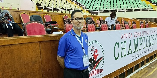 اختيار الليبي خالد شنيشح ضمن لجنة حكام ParaVolley Africa
