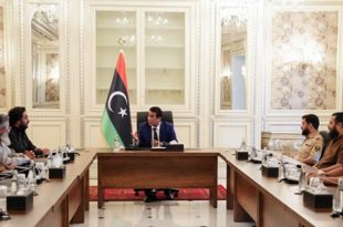 المنفي يشدد على تثبيت وقف إطلاق النار في طرابلس