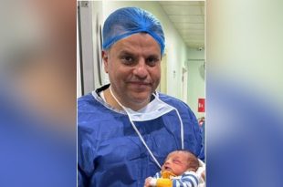 جراح مصري ينجح في استئصال ورم نادر من عين رضيع في أولى ساعات حياته