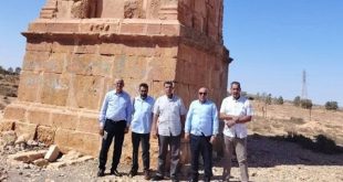 مصلحة الآثار تتابع المواقع الاثرية بمنطقة العربان