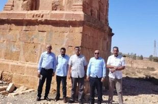 مصلحة الآثار تتابع المواقع الاثرية بمنطقة العربان