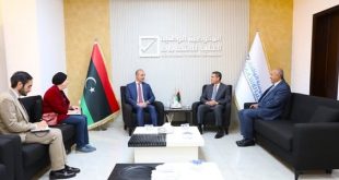 رئيس المفوضية العليا يبحث مع السفير الإيطالي مستجدات العملية الانتخابية