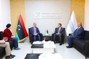 رئيس المفوضية العليا يبحث مع السفير الإيطالي مستجدات العملية الانتخابية