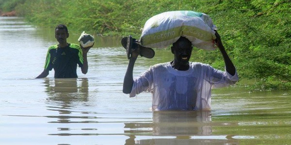 الهجرة الدولية: نزوح 1200 أسرة في مدينة بحري في السودان جراء فيضانات نهر النيل