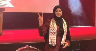 "رولا غانم" تُهدي فلسطين «تنهيدة حرية» وتفوز ب"كتارا"