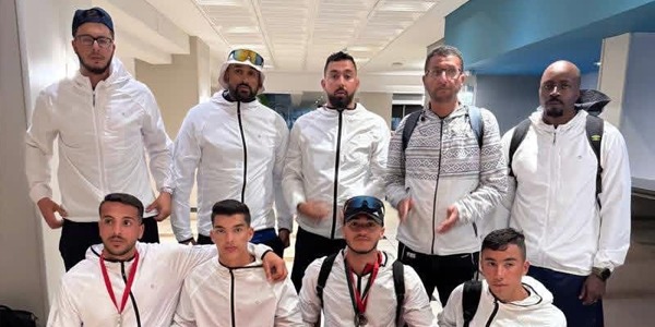فضية وبرونزية لمنتخب ليبيا في بطولة أفريقيا للتجديف الشاطئي