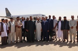 انطلاقة جديدة لمطار الزنتان الدولي مع أولى رحلات شركة أويا للطيران