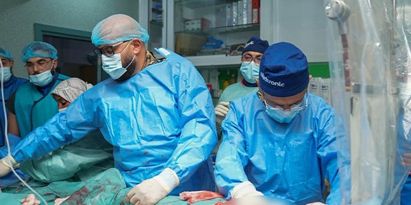 10 عمليات قسطرة باستخدام تقنية "TAVI" بمستشفى الهضبة 