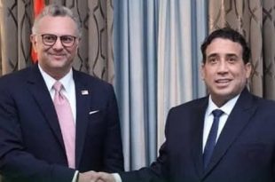 المنفي يبحث مع مستشار ترامب تطورات الأوضاع في ليبيا