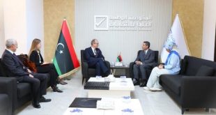 السايح يبحث مع السفير البريطاني الجديد مستجدات انتخابات البلديات