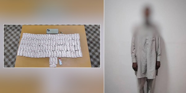 جهاز البحث الجنائي الجفرة يوقف مهرب مخدرات بحوزته 1000 قرص ترامادول ولاريكا