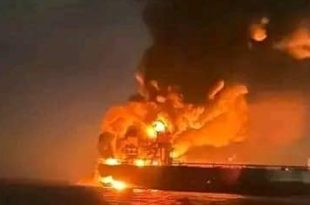 احتراق ناقلتي نفط قرب السواحل التركية