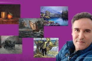 البحر كلوحة، والفن كرحلة: حكاية محمد الشركسي