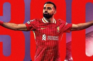 محمد صلاح يدخل نادي الـ 300 رغم هزيمة ليفربول القاسية