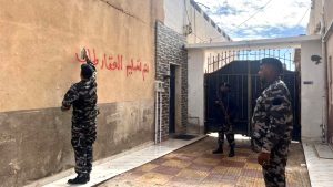 إخلاء عقار في سوق الجمعة بطرابلس وتسليمه لمالكه تنفيذًا لتعليمات النائب العام