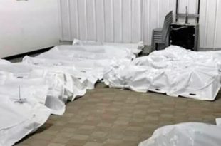 صحة غزة تتسلم 45 جثماناً فلسطينياً من إسرائيل عبر الصليب الأحمر