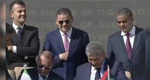 إطلاق مشروع الطريق الفرعي "العزيزية – رأس جدير" بطول 106 كلم بتمويل إيطالي