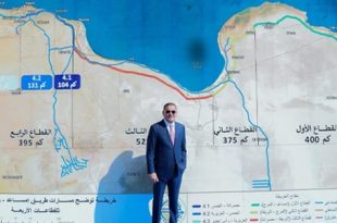 ليبيا وإيطاليا توقعان عقد إنشاء الجزء الفرعي 4.