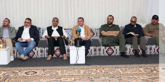 الدبيبة يبحث احتياجات البلديات بالمنطقة الوسطى