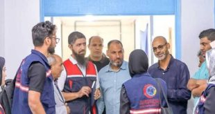 فريق مكافحة الأمراض في ترهونة لعلاج حالات اللشمانيا 