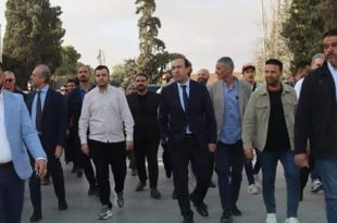 وفد إيطالي وبرنامج الأمم المتحدة لتقييم الوضع المائي في يفرن والقلعة