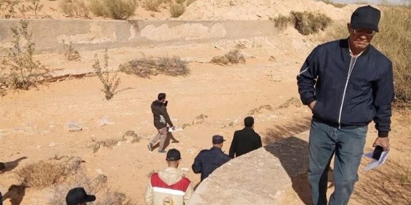 متابعة جريان المياه بالوديان المفتوحة في المنطقة الغربية