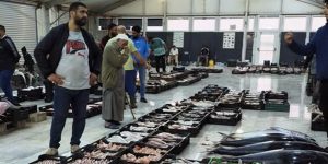 سوق الأسماك مؤشر التضخم يرفع أسعار قائمة الأسماك