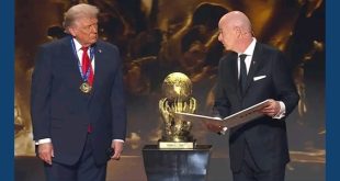 جائزة "فيفا للسلام" للرئيس الأمريكي "دونالد ترامب"