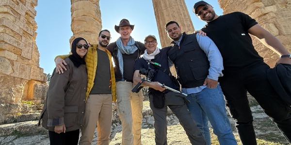 فيلم "مغامرات قديمة في ليبيا"