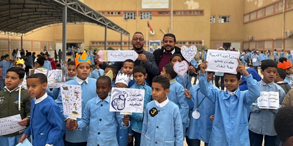 مدرسة هون المركزية تحتفي باليوم العالمي للغة العربية