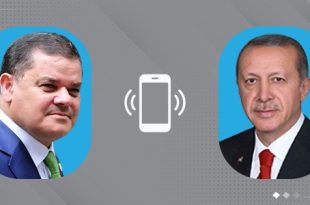 أردوغان يعزي الدبيبة في وفاة رئيس الأركان محمد الحداد