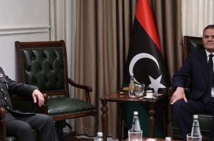 الدبيبة يستقبل رئيس هيئة الأركان العامة التركية