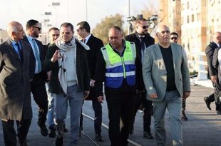 الدبيبة يتفقد مشروع إنشاء جسر تقاطع صلاح الدين بطرابلس