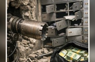 سطو بمثقاب عملاق.. لصوص يفرغون 3 آلاف صندوق أمانات في بنك ألماني