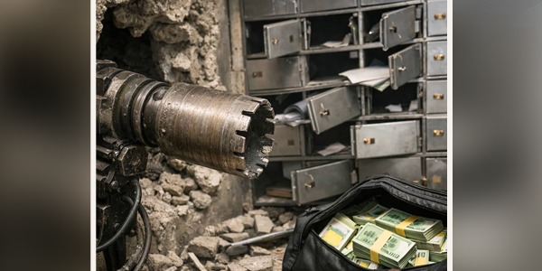 سطو بمثقاب عملاق.. لصوص يفرغون 3 آلاف صندوق أمانات في بنك ألماني