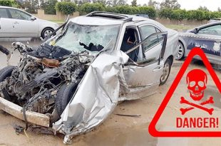 طرق ليبيا تتصدر قائمة الوفيات وتحصد أرواح المشآة بإقتدار