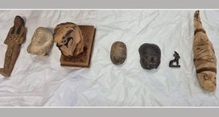 مصر تستعيد 7 قطع أثرية مهربة من الولايات المتحدة