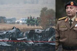 الأناضول: التقرير الأولي لحادث تحطم طائرة المشير الحداد يؤكد اصطدامها بتلة أثناء التحليق