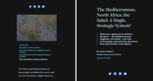 دراسة لمعهد الشرق الأوسط تضع ليبيا في قلب نظام أمني موحد بين المتوسط والساحل